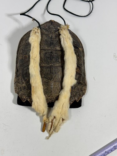 Vintage turtle shell bag pouch - turtle,